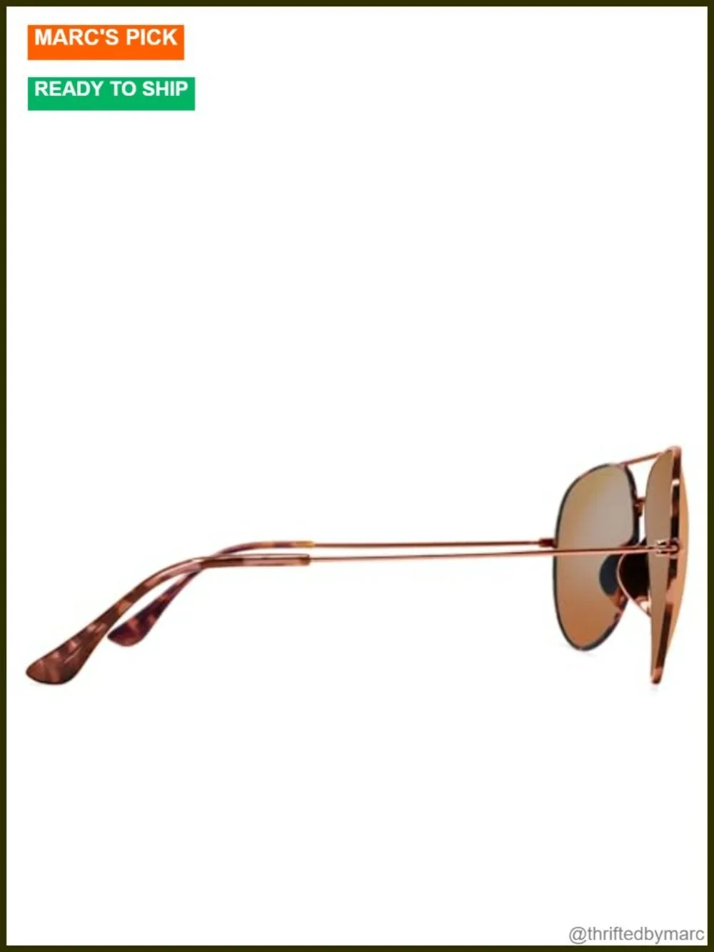 Polarized Aviator Sunglasses Stainless Steel